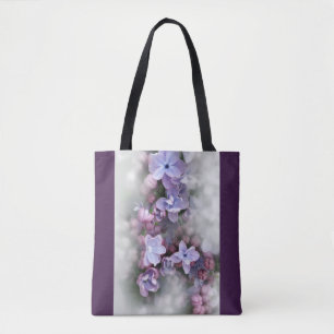 Bolsa Tote Lilac florescendo