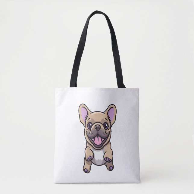 Bolsa Tote Lilac French Bulldog (Frente)