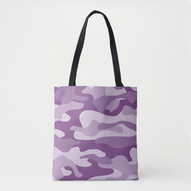 Bolsa Tote Lilac Monocolor Camo (Frente)