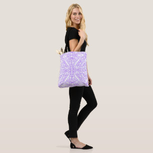 Bolsa Tote Lilás Nebulosa Mística