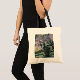 Bolsa Tote Lilases numa Janela por Mary Cassatt, Arte Antiga