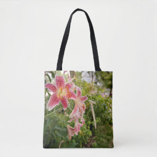 Bolsa Tote Lillies Rosa