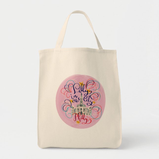 Bolsa Tote Lilly in the City - Filadélfia (Frente)