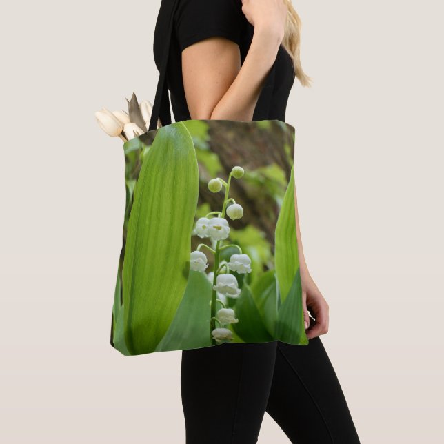 Bolsa Tote Lily of the Valley All Over Impressão Bag (Close Up)
