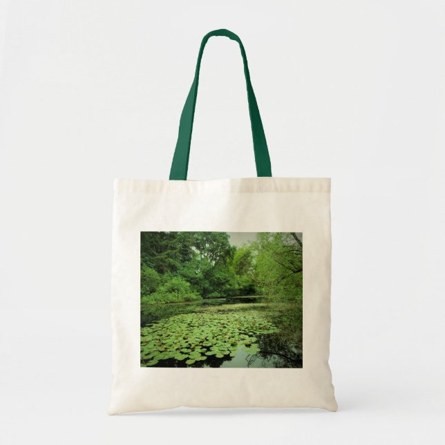 Bolsa Tote Lily Pads no Pond (Frente)