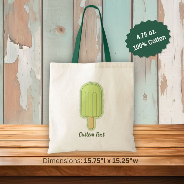 Bolsa Tote Limão do Sorvete (Criador carregado)