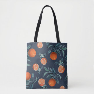 Bolsa Tote Limão e Folha Padrão VI
