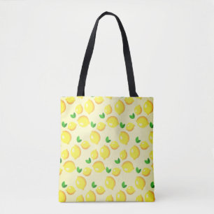 Bolsa Tote Limões amarelos frescos