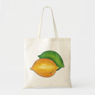 Bolsa Tote Limões e Limões Limão Limão Citrus Fruta Tote Bag