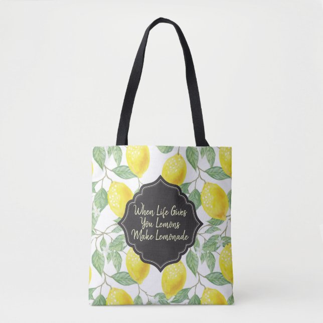 Bolsa Tote Limonada (personalizável) (Frente)