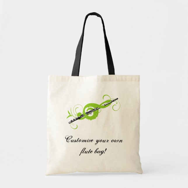 Bolsa Tote Limpeza e Fluxo de Árvores Personalizados (Frente)