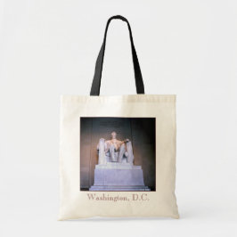 Bolsa Tote Lincoln Memorial Budget Canvas