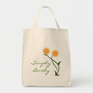 Bolsa Tote Linda Blooms Bag, Laranja