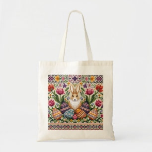 Bolsa Tote Linda/Colorida feira de primavera/Páscoa