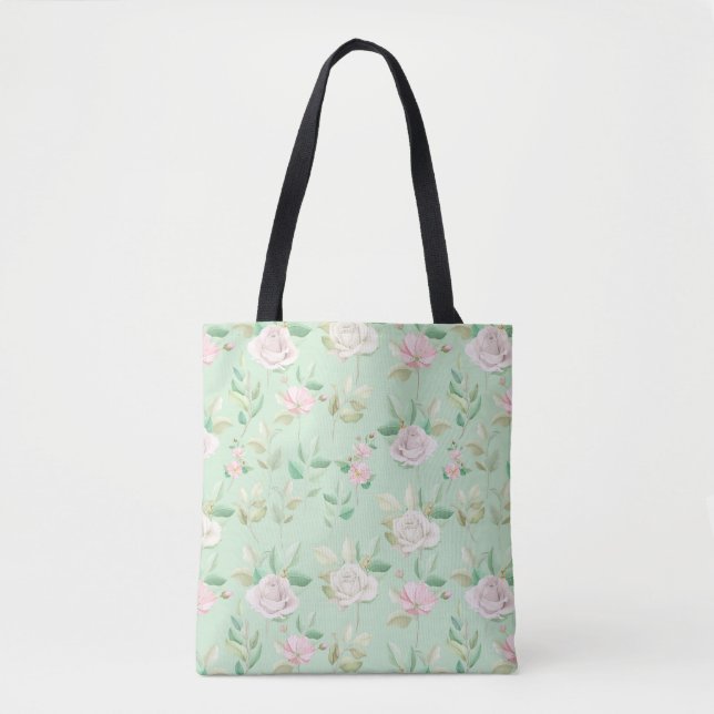 Bolsa Tote Linda Floral (Frente)