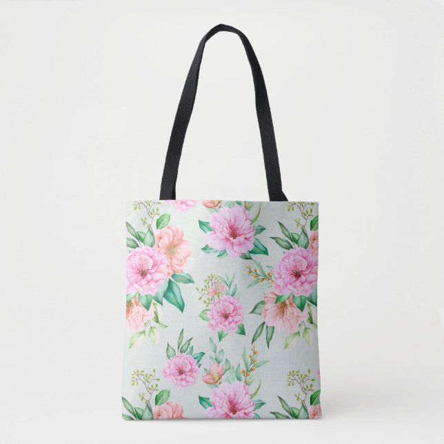 Bolsa Tote Linda Floral (Frente)