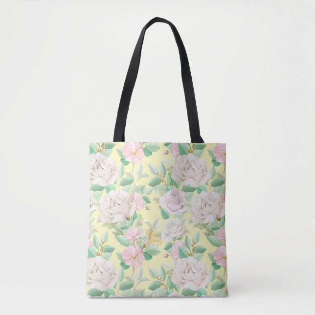 Bolsa Tote Linda Floral (Frente)