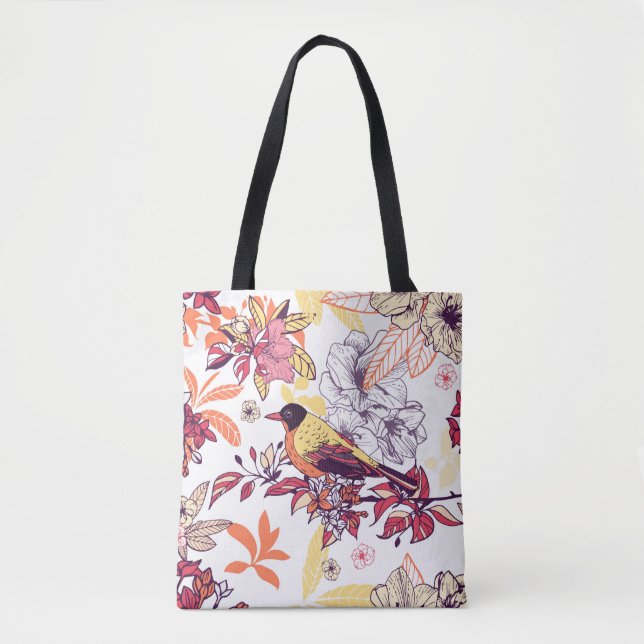 Bolsa Tote Linda Floral (Frente)