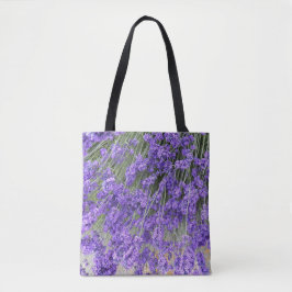 Bolsa Tote Linda Lavanda Blooms Floral