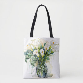Bolsa Tote Linda Lilias Calla Picada Feita