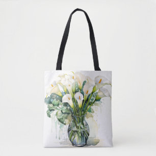 Bolsa Tote Linda Lilias Calla Picada Feita