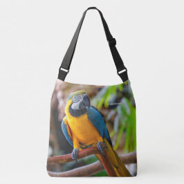 Bolsa Tote Linda Mara Azul e Dourada