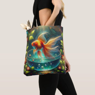 Bolsa Tote Linda Nowruz Goldfish