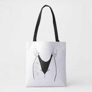Bolsa Tote Linda tatuagem