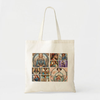 Bolsa Tote Lindas mulheres do mundo tote bag