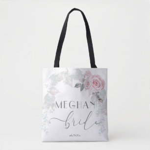 Bolsa Tote Lindas rosas cor-de-rosa, bonitas, descalço™