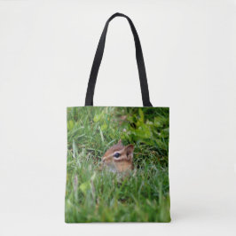 Bolsa Tote Lindo Bebê Esquilo Animais Silvestres
