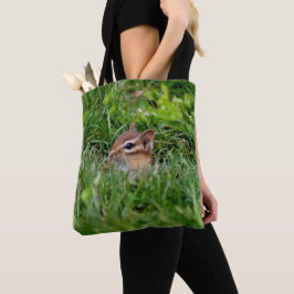 Bolsa Tote Lindo Bebê Esquilo Animais Silvestres