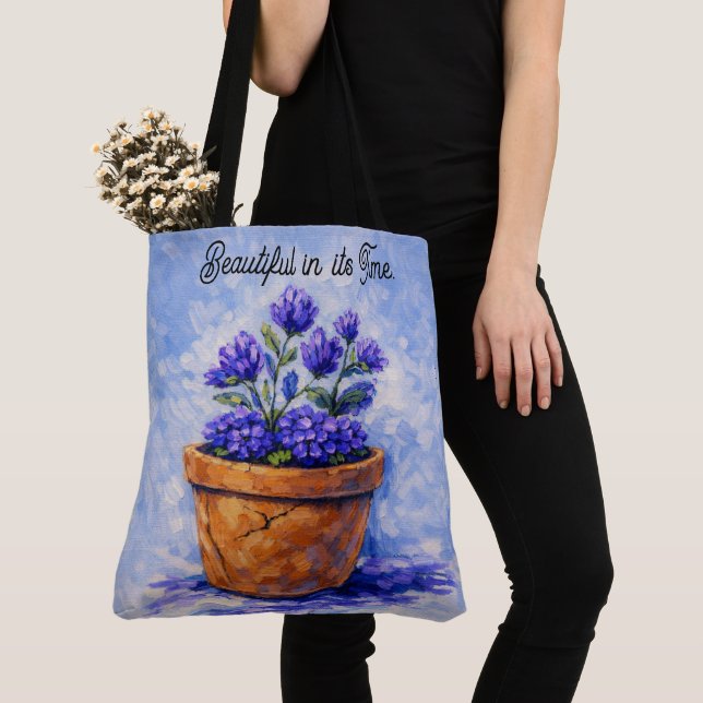 Bolsa Tote Lindo em seu Tempo (Close Up)