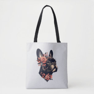 Bolsa Tote Lindo Frenchie artístico