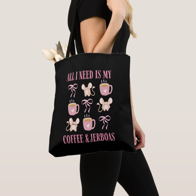 Bolsa Tote Lindo JERBOA E CAFÉ (Close Up)