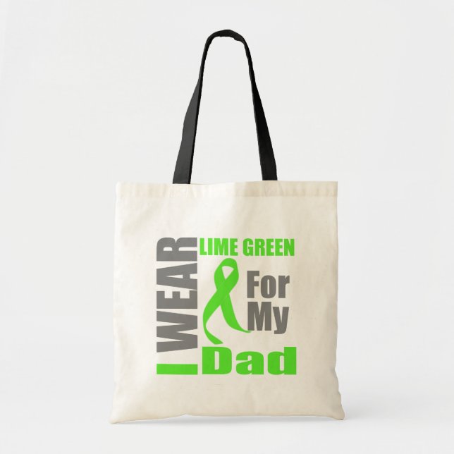 Bolsa Tote Linfoma I Pai do Verde limão de Visto (Frente)