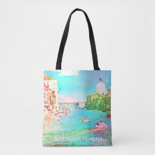 Bolsa Tote ** Língua italiana Bellissima Venezia
