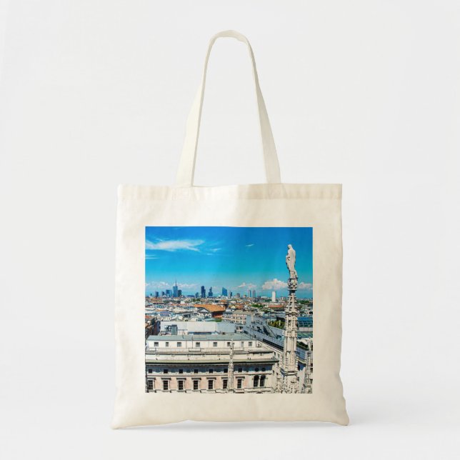 Bolsa Tote Linha aérea de Milão (Frente)