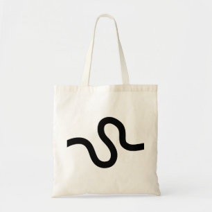 Bolsa Tote Linha Curva 02a - Preto