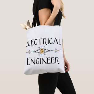 Bolsa Tote Linha decorativa do Engenheiro elétrico