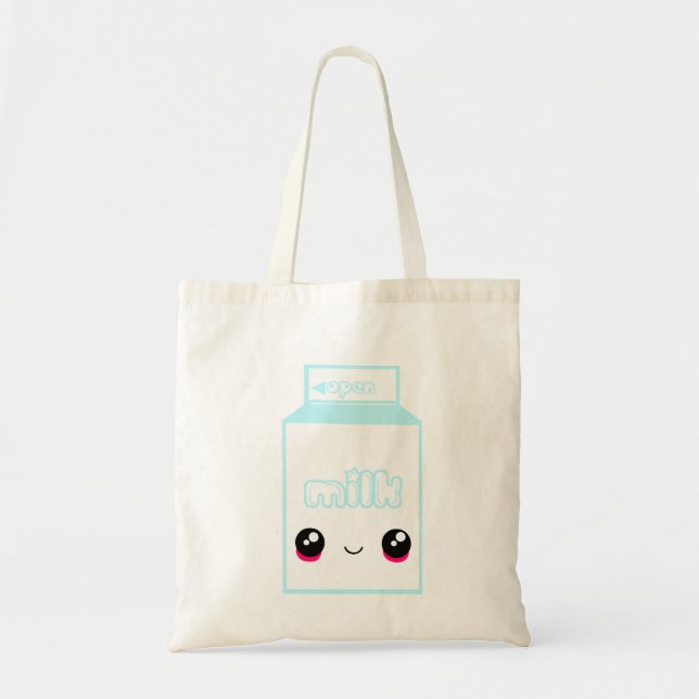 Bolsa Tote Linha do leite de Japão do tabu (Frente)