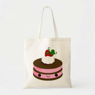 Bolsa Tote Linha rosa do bolo de Japão do tabu