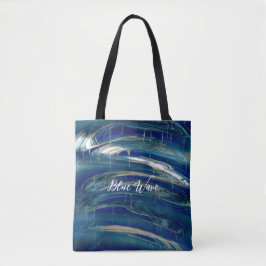 Bolsa Tote Linha Wavy Azul