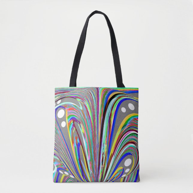 Bolsa Tote Linhas criativas (Frente)