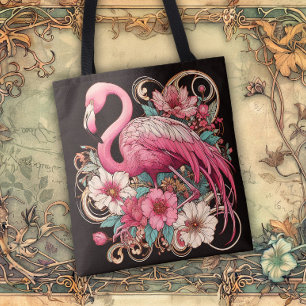 Bolsa Tote Linhas Fluídas de Beleza Art Nouveau