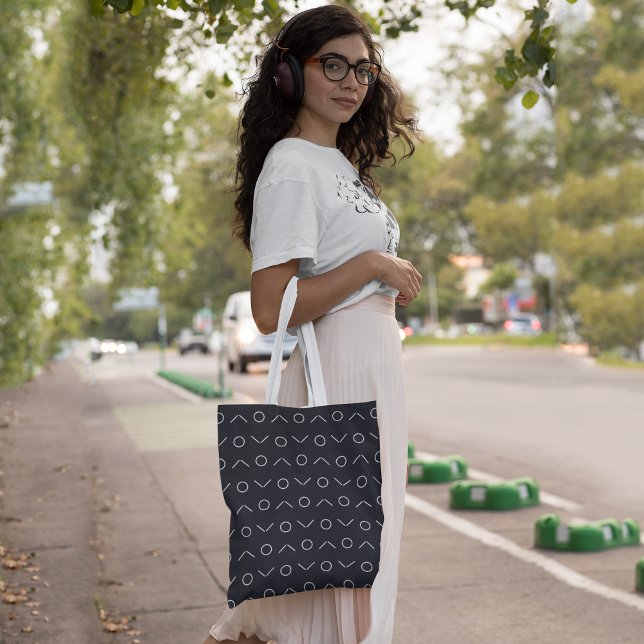 Bolsa Tote Linhas Polka (Criador carregado)