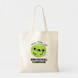 Bolsa Tote Linho de Veggie Cute Emocional