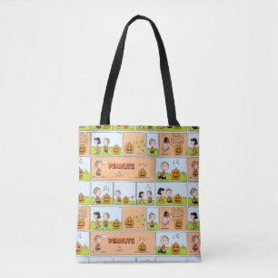 Bolsa Tote Linus & Lucy   Cantando Jack-O-Lanterna