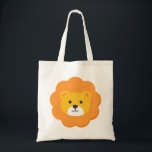 Bolsa Tote Lion Birthday Kids Art<br><div class="desc">Lion Birthday Kids Art Toag</div>