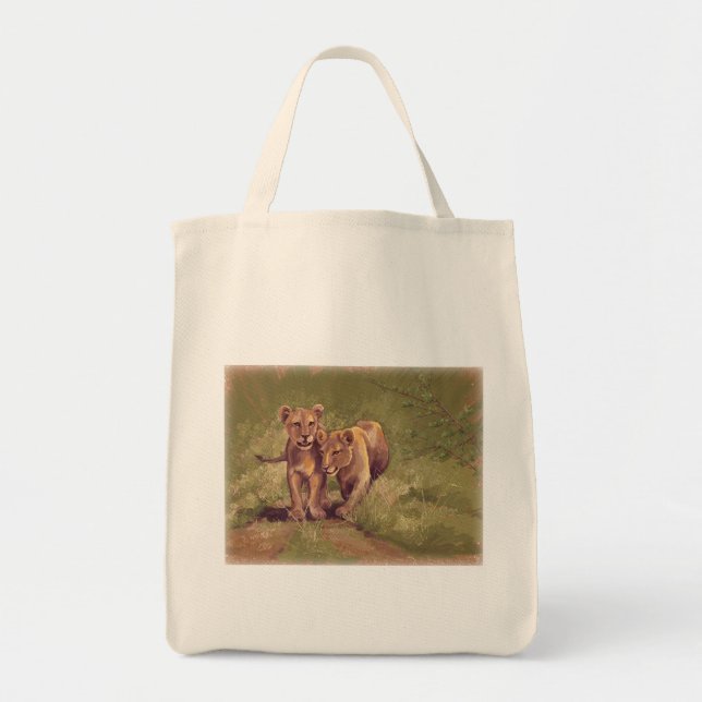 Bolsa Tote Lion Cubs (Frente)